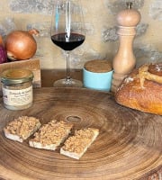 Domaine de Favard - Tartinade de canard Figues et pain d'épices 100g spéciale apéritifs