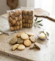 Biscuiterie Saravelli - Palets au beurre au sel de guernade VRAC