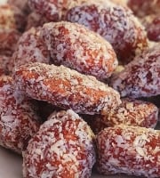 La confiserie d’antan 100% bio - Amandes caramélisées noix de coco - vrac 500 gr