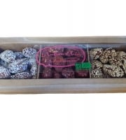 La confiserie d’antan 100% bio - 3 compartiments mélanges Amande caramélisées - 100 gr