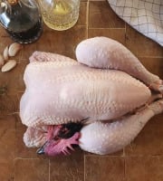 EARL Plumes et Laines - Poulet Fermier Pré-découpé - 1,8kg