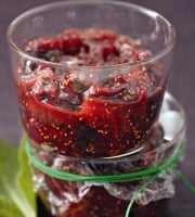 L'OLIVERAIE DU COUDON - Chutney de Figue baie de Sechuan rouge 245GR