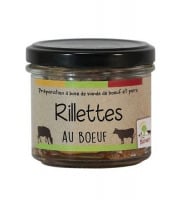 Ferme Bichet - Rillettes de bœuf BIO 90g