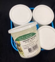 Ferme les Avoineries - Yaourts de chèvre nature x4
