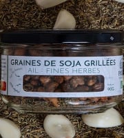 Payzan - Graines de soja grillées AIL ET FINES HERBES 90G