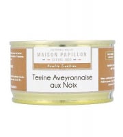Maison PAPILLON - Artisan depuis 1955 - Terrine Aveyronnaise aux Noix 130g