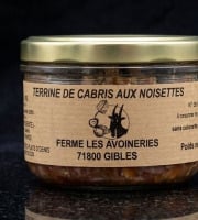 Ferme les Avoineries - Terrine de chevreau noisette 180g