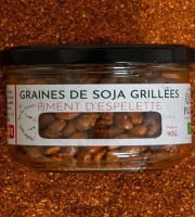 Payzan - Graines de soja grillées PIMENT D'ESPELETTE 90G