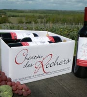 Château des Rochers - Vin rouge AOC Castillon-côte de Bordeaux 2019 X6