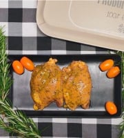 La ferme Grandvillain - Haut de cuisse de poulet marinade indienne - 1 x 130g