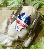 Ferme Tradi-Bresse - Poulet de Bresse AOP 1,5 kg Prêt à Cuire sans tête sans pattes