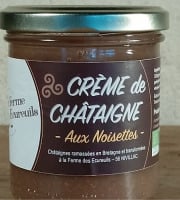 La Ferme des Ecureuils - Crème de châtaignes Bio aux noisettes – 220g