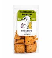 L'Autruche de Laurette - Sablé apéritif Oignon Emmental à l'œuf d'autruche