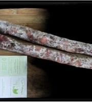Ferme des Fabres, Vos Manges Gardiens - Saucisse sèche Porc noir tradition 230g