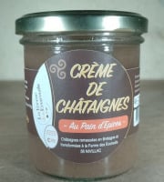 La Ferme des Ecureuils - Crème de châtaignes Bio au pain d’épices– 220g