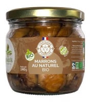 La vallée des châtaigniers - Marron naturel BIO Ardèche 240gr