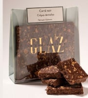 Glaz la chocolaterie de la presqu’île - Carré chocolat noir crêpes dentelles