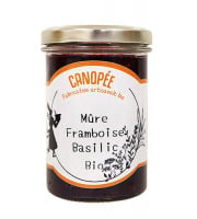 Biscuiterie des Vénètes - Canopée - Confiture mûre, framboise et basilic