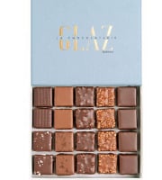 Glaz la chocolaterie de la presqu’île - Coffret Hoëdic pralinés noir