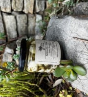 L'OLIVERAIE DU COUDON - Ail Confit à l'Huile avec Herbes  200gr