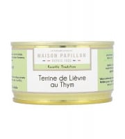 Maison PAPILLON - Artisan depuis 1955 - Terrine de Lièvre au Thym 130g