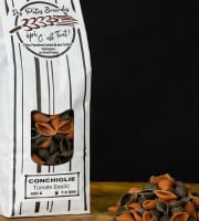 Des pâtes Briardes épi c'est tout ! - Conchiglie tomate basilic - 400g