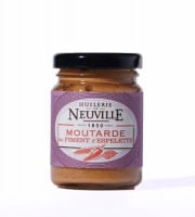 Huilerie de Neuville - Moutarde au Piment d'Espelette