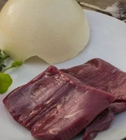 L'Autruche de Laurette - Pavé d'autruche dans le filet