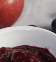 L'OLIVERAIE DU COUDON - Compote de Pomme Cassis – 320 g
