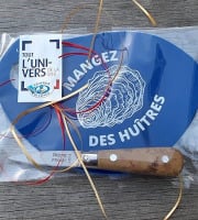 Les Huîtres du Grand Sud - Couteau à huîtres + mousse protection mains