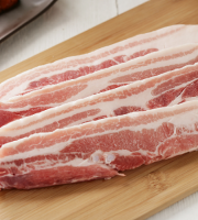 La ferme d'Enjacquet - Ventrèche Fraiche De Porc Fermier 300gr (5 tranches)