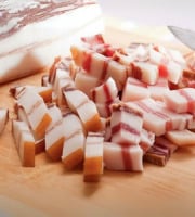 La charcuterie des Alpilles - Lardons fumés 250g