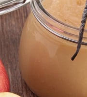L'OLIVERAIE DU COUDON - COMPOTE DE POMME VANILLE BOURBON 320gr