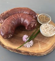 Mas de Monille - Boudin Noir à la viande 250g - Porc noir gascon