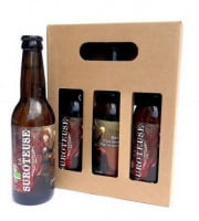 La Maison du Sureau - Bières blonde triple à la fleur de sureau - 33cl - 12 Bt. - 8,1 % d'Alc./vol.