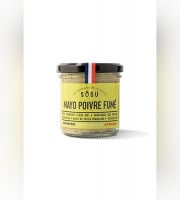 SÒSU, les Artisans de la Sauce - SÒSU - Mayonnaise Poivre Fumé 165 ml