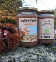 L'Aubre Fruchau - Confiture de châtaignes et marrons d’Ardèche BIO 12x360g