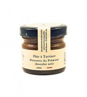 Secrets Incomparables - Pâte à Tartiner Noisettes du Piémont IGP Chocolat Noir 30g