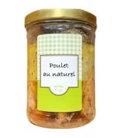 Ferme des Fabres, Vos Manges Gardiens - Poulet au Naturel 750g