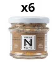 Caviar de Neuvic - Lot de 6 rillettes d'esturgeon à la truffe d'été