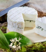 Fromagerie des Cabasses - Crottin de brebis à l'ail des ours - Roc'Ail - 80 g