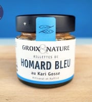 La Criée d'à Côté - Rillettes de Homard Bleu au Kari Gosse - Groix et Nature - 100g