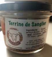 Ferme Guillaumont - Terrine de sanglier