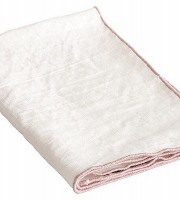 Maison de Vacances - Serviette Bourdon - Toile Mimi blush - 45x45