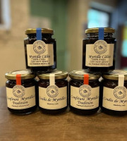 Myrtilles du Trimoulet - Fan de Myrtilles: 2 confitures Myrtilles Tradition + 2 Confitures Calines + 2 Coulis