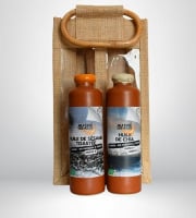 Adal Terra - Coffret cadeau - Coffret Huiles de Sésame Toasté Biodynamique  et Chia Bio 2X200ml