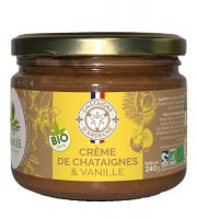 La vallée des châtaigniers - Crème de châtaigne à la vanille BIO Ardèche