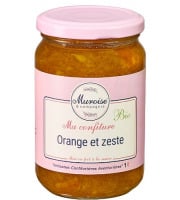 Muroise et Compagnie - Confiture de Orange Avec Zeste Bio - 350 gr