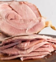 Ferme des Fabres, Vos Manges Gardiens - Jambon blanc de Porc noir sans sel nitrité 180g