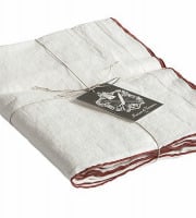 Maison de Vacances - Nappe Bourdon - Toile Mimi argile - 170x170